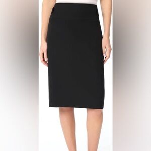 Jones New York Black Pencil Skirt Knee-Length Work
